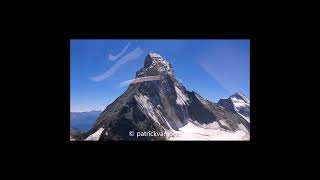 Air Zermatt Matterhorn Zwitserland helikoptervlucht  Matterhorn regio 10072022 shorts [upl. by Eatnuahs]