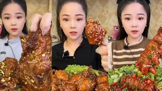 5 COMPILATION VIDEO MUKBANG  bingxin666   KUAISHOU MUKBANG ASMR CHINESE [upl. by Ringler881]