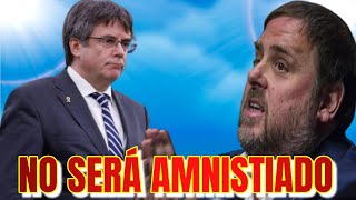 BATACAZO JUDICIAL para Oriol Junqueras El Supremo RECHAZA su Amnistía [upl. by Jennee814]