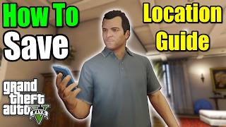 How To Save Game in GTA 5 Story Mode [upl. by Sivek336]