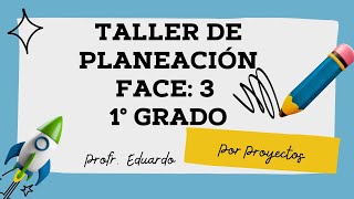 TALLER DE PLANEACIÓN 1GRADO [upl. by Archibold93]