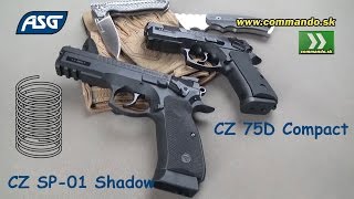 Airsoft manual ASG CZ SP01 Shadow  CZ 75D Compact [upl. by Armando]