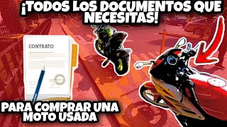 🏍🚨COMO COMPRAR🚨una MOTO USADA en MEXICO🇲🇽 👉DEBES TENER estos DOCUMENTOS 👈🏍 ¡me salió gratis [upl. by Haisoj]