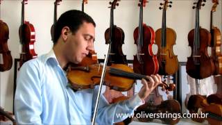 Violino Artesanal Oliver Strings [upl. by Yenettirb]