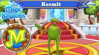 LETS WELCOME KERMIT THE FROG  Disney Magic Kingdoms  The Muppets Event  2 [upl. by Oinimreh]