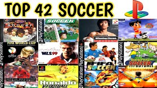 ALL SOCCER GAME PS One  42 Game Sepak Bola PS1 Underrated [upl. by Ruffo]