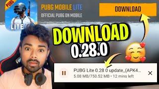 PUBG Lite 0280😱Official Website में😍 PUBG Lite New Update Today  Pubg Lite New Update Features [upl. by Rovner]