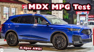 2025 Acura MDX 35L – MPG Test  Highway Fuel Economy amp Realworld Range [upl. by Eillas]