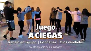 Juego 𝑨 𝑪𝑰𝑬𝑮𝑨𝑺 Trabajo en Equipo  Confianza  Ojos vendados  Señales  Dinámica de Grupo [upl. by Agostino]