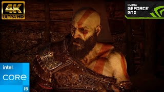 God of War Ragnarok  GTX 1660 SUPER 6GB  Ultra Preset Settings [upl. by Oicelem700]