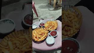 Crispy French Fries 🍟 chips  Bajrang fast food food streetfood ytshorts theroo [upl. by Atsev]