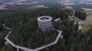 Stezka korunami stromů Lipno 4K [upl. by Celik59]