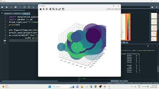 3D Scatter Plots using Matplotlib  Python  Data Visualization  Spyder [upl. by Leva]