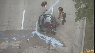 Victims identified after luxury sports car split in half in deadly twocar crash in Lake Highlands [upl. by Melodie]