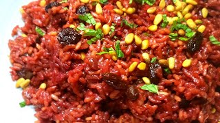 The FAMOUS COLORED RICE with the SECRET Ingredient One Pot Easy amp Healthy Recipe 🍘🍚 [upl. by Konopka]