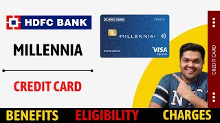 HDFC Millennia Credit Card Full Details  Benefit  Eligibility  Fees 2023 Edition [upl. by Idet]