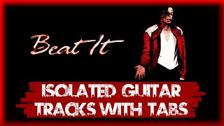 Beat It Isolated Guitars With Tabs  Steve Lukather amp Eddie Van Halen  Guitar Hub [upl. by Heida]