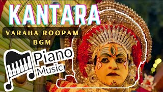 Kantara  Varaha Roopam BGM  Piano Music [upl. by Sturges]