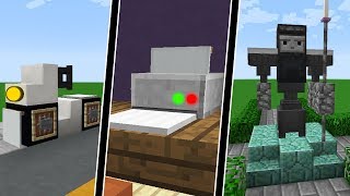 10 IDÉIAS DE DECORAÇÃO PARA O SEU MINECRAFT PARTE 2 [upl. by Nnyrb424]