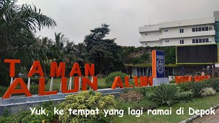 Alun Alun Depok 2024  Wisata keluarga  Taman bermain [upl. by Nwahshar]