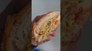 Cheese Omelette Croissant breakfast recipe  Ramadan snacks recipe [upl. by Eilyr]