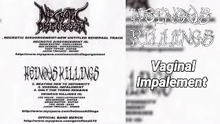 Necrotic Disgorgement  Heinous Killings  Split 2009 Brutal Death Metal [upl. by Noe]