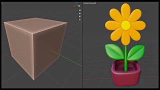 Blender Tutorial  Basic Modelling  36 [upl. by Iidnarb]