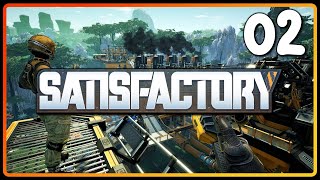 Satisfactory  Part 2  Full 10 Release  PC Gameplay [upl. by Montford]