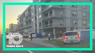 Death of construction worker who fell from 5story building investigation underway [upl. by Acirtal]