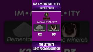 Immortality Super Food The Ultimate Superfood by TASEI [upl. by Aerbas328]