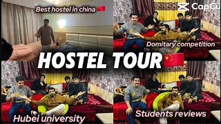 Hostel life in chinaDomitary CompetitionHubei university of arts and science hubei mbbsinchina [upl. by Llarret]