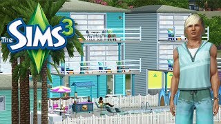 The Sims 3 ReBuilding Hobarts Hideaway Beach Resort  The Glass Family Chronicles Speed Build [upl. by Orrocos]