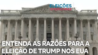 Principal razão para escolha de Trump pelos eleitores é econômica diz especialista [upl. by Aleek402]