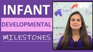 Infant Developmental Milestones Mnemonic Pediatric Nursing NCLEX Review [upl. by Ahsenet]