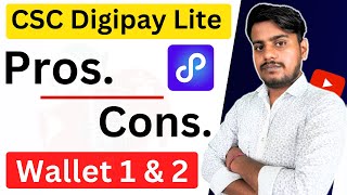 CSC Digipay Lite Wallet Comparison Wallet 1 vs Wallet 2  Pros and cons [upl. by Marguerie]