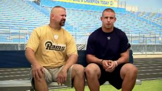 James Laurinaitis And His Childhood [upl. by Kathlene]