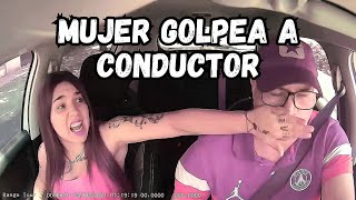 Mujer chilena AGREDE a conductor venezolano Video Completo [upl. by Lepine]