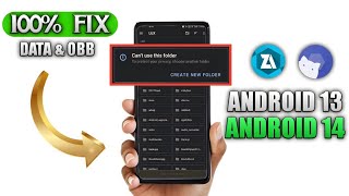 HOW TO FIX Access is denied in ZArchiver  Access Android data amp obb in Android  Mr Dyno Official [upl. by Nipahc]