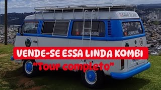 TOUR COMPLETO PELA NOSSA KOMBIHOME QUE ESTA À VENDA⚠️ [upl. by Nalyad]