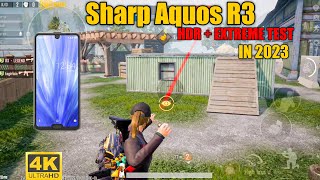 SHARP AQUOS R3 HDREXTREME ⚡ TEST 2023  AQUOS R3 PUBG TEST [upl. by Drarrej699]