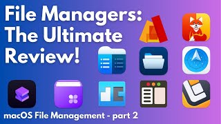 macOS File Managers The Ultimate Review [upl. by Ybot172]