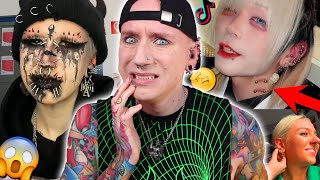 Neck Piercing Rejection Left Me SHOOK  New TikTok Piercing Fails 28  Roly [upl. by Alakim105]