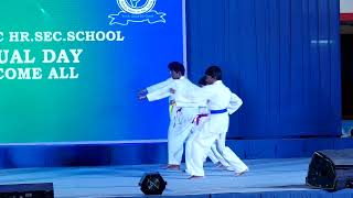 MURUGU SCHOOL KARATE 2024 [upl. by Ahsinav893]