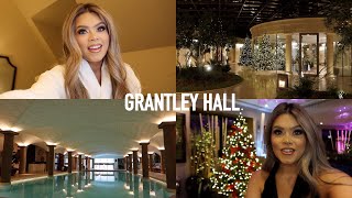 THE MOST CHRISTMASSY STAY AT GRANTLEY HALL  STAYCATION  PAIGE [upl. by Beore]