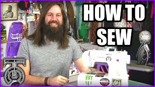 Sewing for Beginners  How to use a sewing machine  How to sew [upl. by Nnylaj]