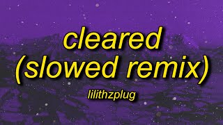 lilithzplug  cleared  remix slowed lyrics  f it lets go take it real slow [upl. by Gilbert]