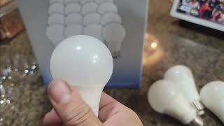 24 Pack A19 LED Light Bulb [upl. by Faustina]