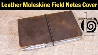 Leather Moleskine Field Notes Notebook Cover 4K [upl. by Worsham]