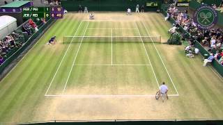 2015 Day 13 Highlights Fernandez amp Peifer vs Jeremiasz amp Reid final [upl. by Eizus332]