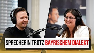 Sprecherin trotz bayrischem Dialekt  Interview Melanie Winkler [upl. by Karlotte]